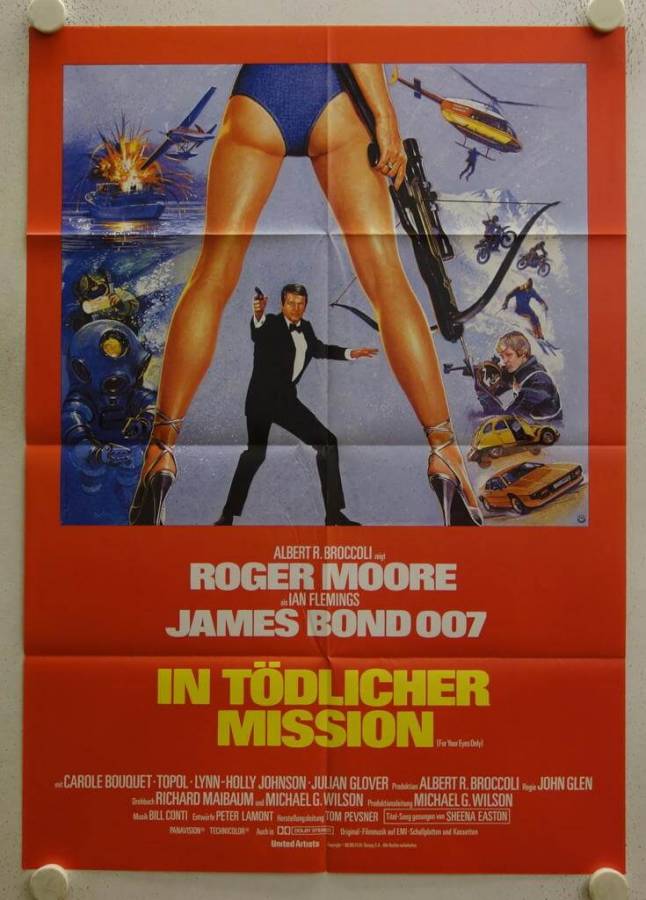 James Bond 007 - In tödlicher Mission originales deutsches Filmplakat